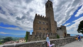 Скромный жилой дом 12 века. Замок графа Гвиди в Поппи. Прогулки со смыслом. Тоскана, Италия