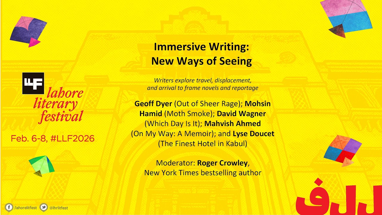 Immersive Writing: New Ways of Seeing -- LLF 2026