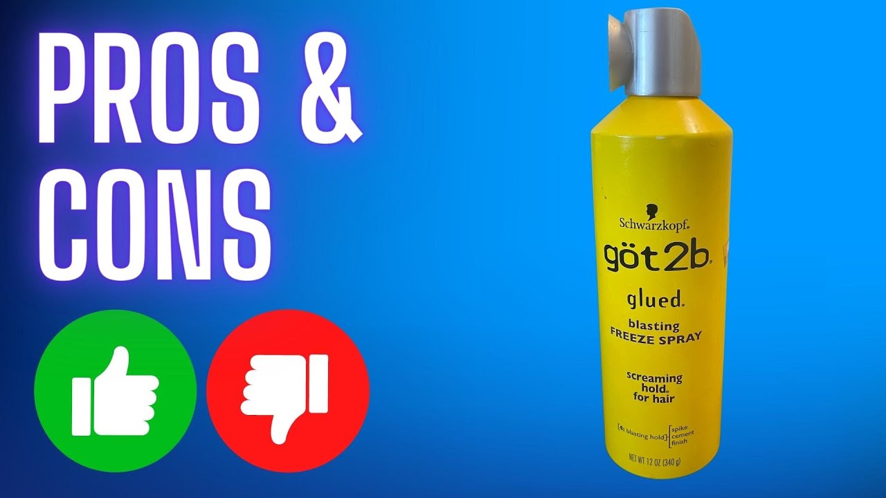 Review: Got2b Glued Blasting Freeze Hairspray