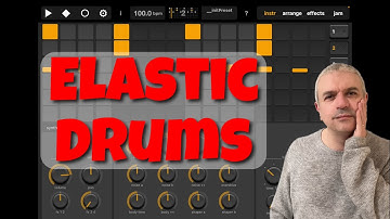 iOS - Oliver Greschke Elastic Drums  - Tutorial and Demo