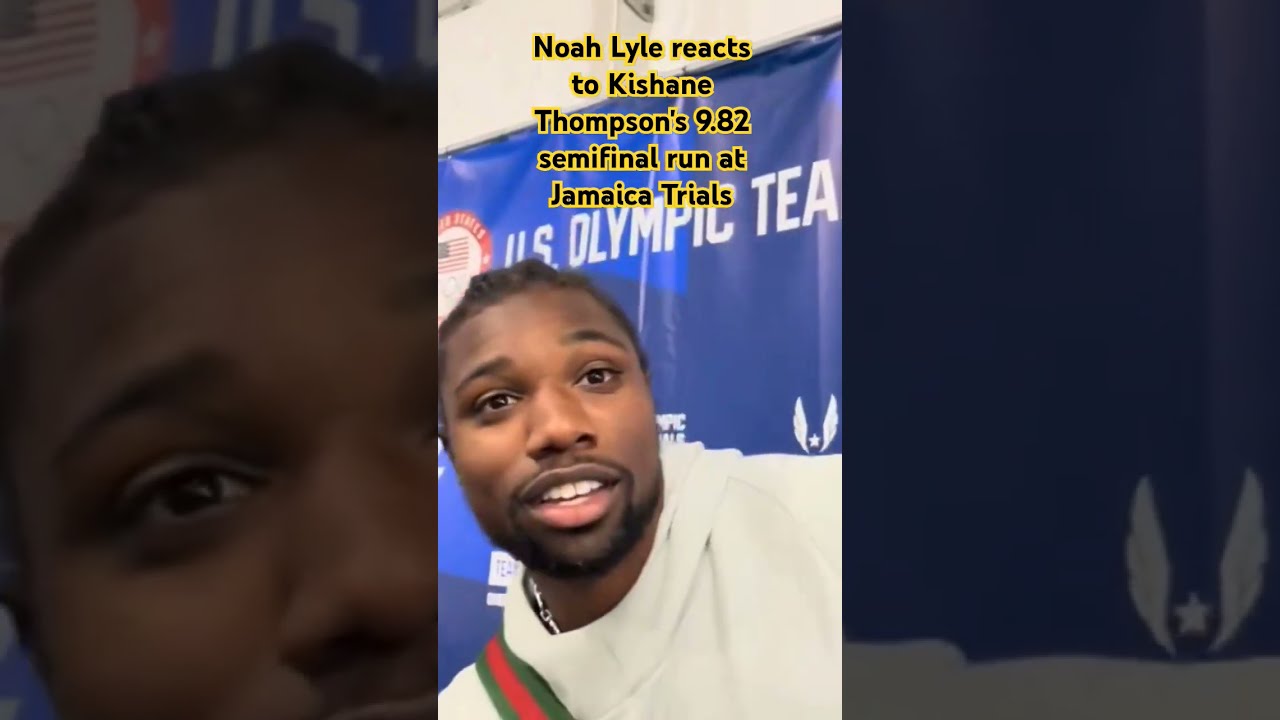 100m World Champion Noah Lyles Reacts To Kishane Thompson S 9 82 In Jamaica Trackandfield