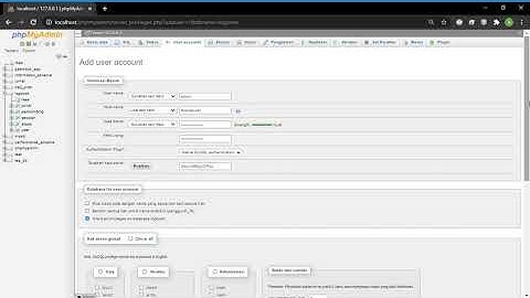 Cara memberikan hak akses || PHPmyadmin
