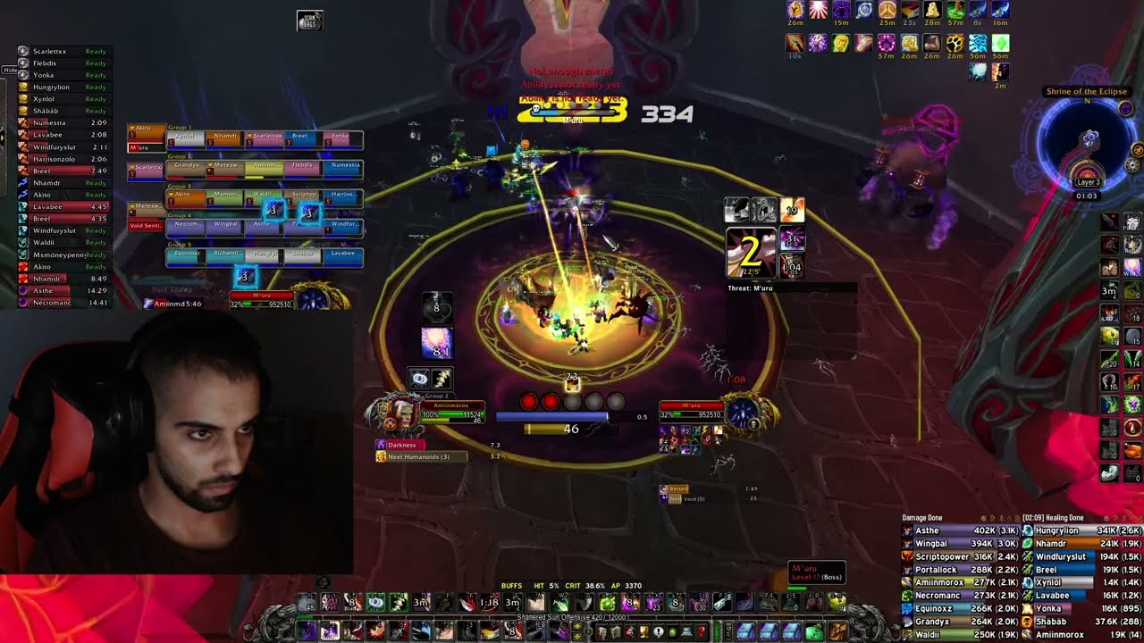 Muru - Rogue PoV - GDKP Raid