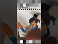 Drawing korra from Fortnite.￼￼