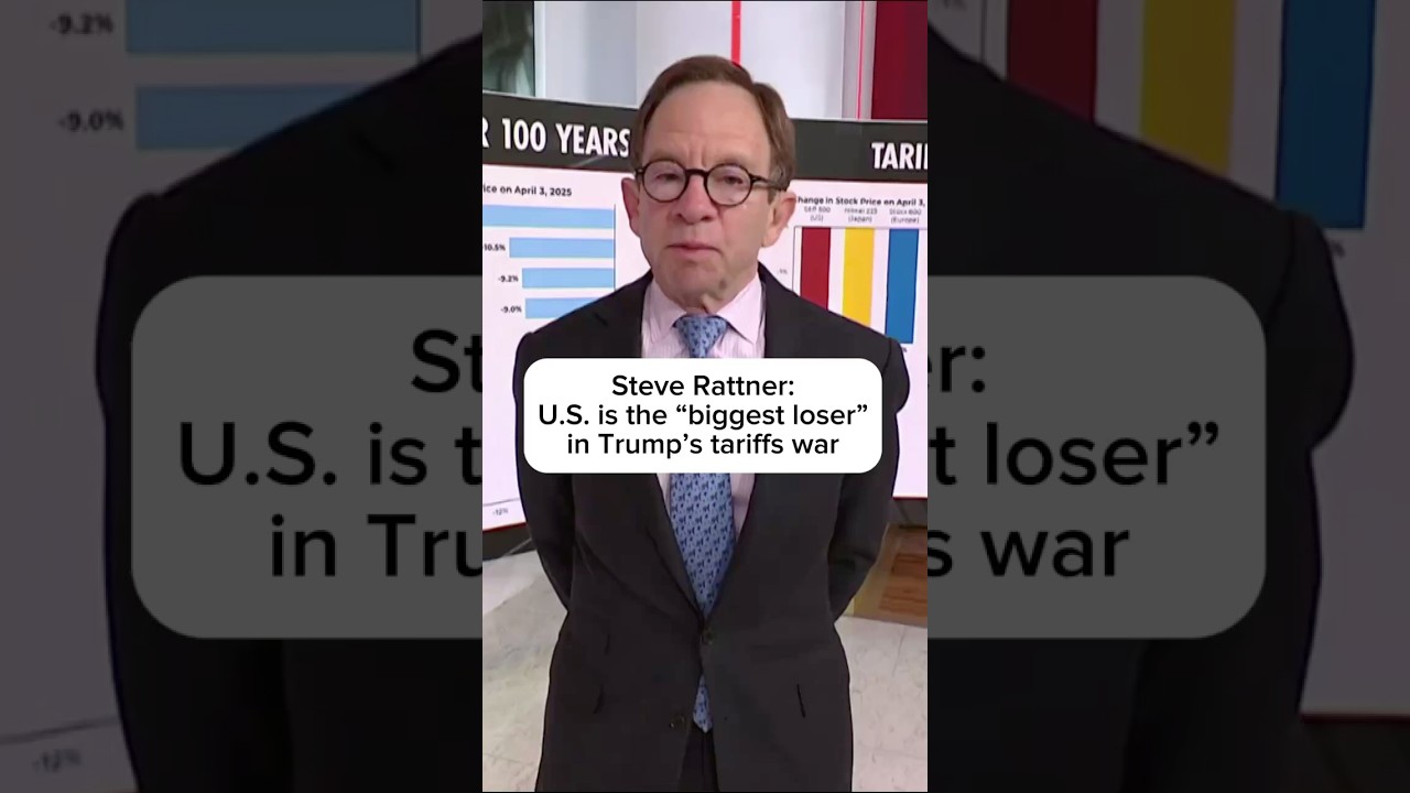Steve Rattner argues Trump’s tariff war backfired, making the U.S. the biggest economic casualty.