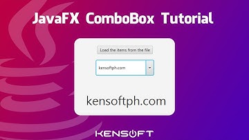 ComboBox in JavaFX Tutorial | 100% Perfect For Beginners