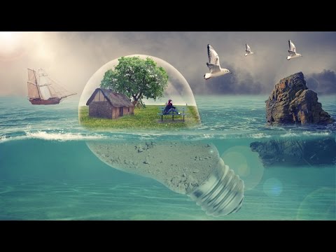 Sea wave and under water effect | photoshop manipulation tutorial cc