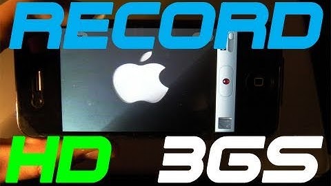 How To Record HD Videos On iPhone 3Gs Natively! Amazing Quality!