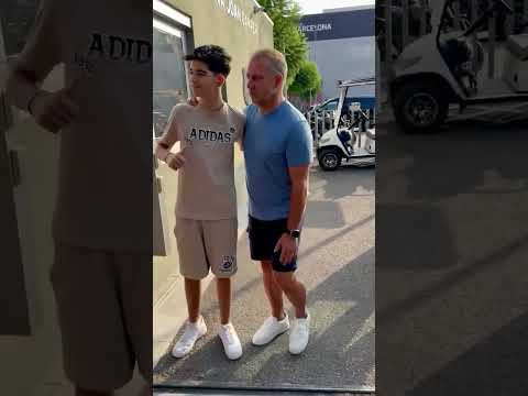 عودة المستر فليك لبرشلونة 🥰 قبل يوم من التدريبات Barcelona Flick comeback training