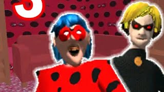 Let's play Scary Lady Granny Bug & Grandpa Noir Cat latest mod|granny games screenshot 4