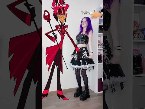 who is your fav Hazbin Hotel character? #cosplaygirl #cosplayer #cosplay #hazbinhotel #alastor