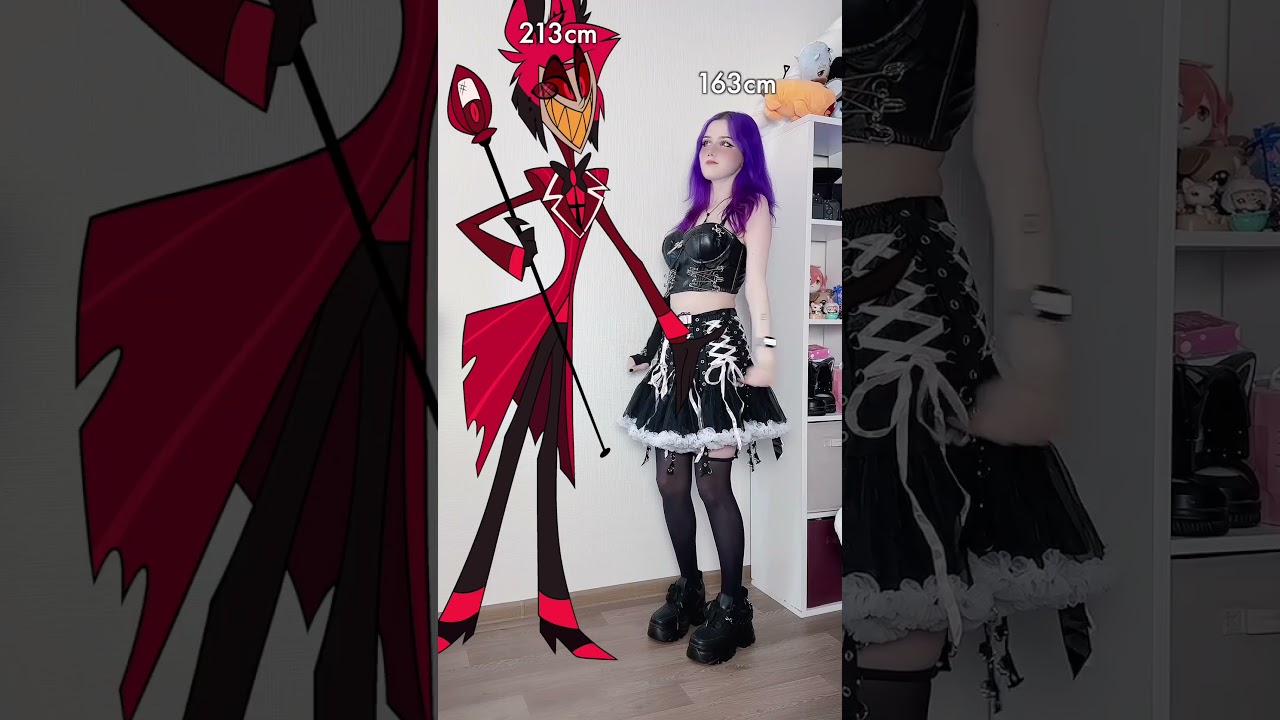 who is your fav Hazbin Hotel character? #cosplaygirl #cosplayer #cosplay #hazbinhotel #alastor