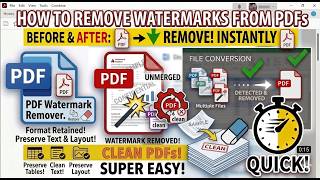 How to Remove Watermarks from PDF (Fast &amp; Easy) | Edit PDF Cleanly 2026