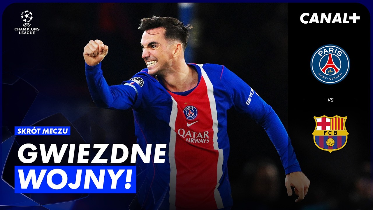 PARYŻANIE KRÓLUJĄ W PARKU KSIĄŻĄT! FUTBOL Z INNEJ PLANETY! PSG - BARCELONA, SKRÓT MECZU