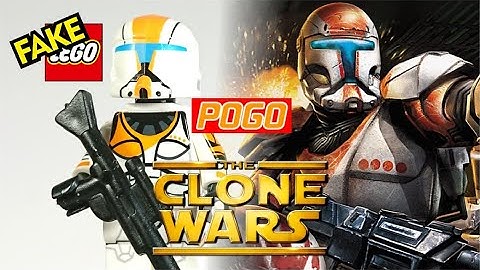 Unofficial Lego Clone Commando Boss Delta Squad Clone Wars minifigures by Pogo PG 2031