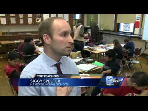 April Top Teacher: Siggy Spelter, Hayes Bilingual School