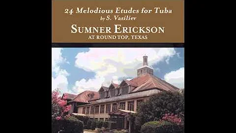 Sumner Erickson plays #1 from 24 Melodious Etudes ...