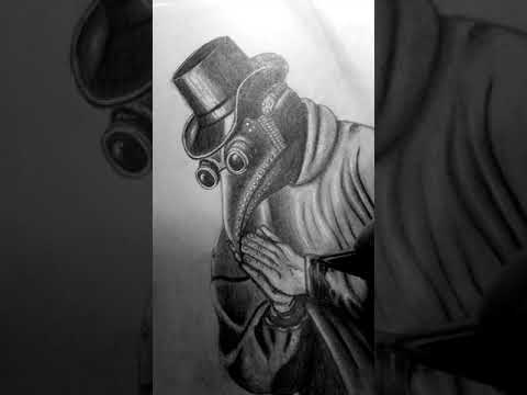 Video thumbnail: The Plague Mask · Sketchbook · Drawing