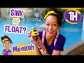 Meekah Plays Sink or Float with Trucks and Dinosaur Toys! | 1 HOUR OF MEEKAH! | Blippi Toys