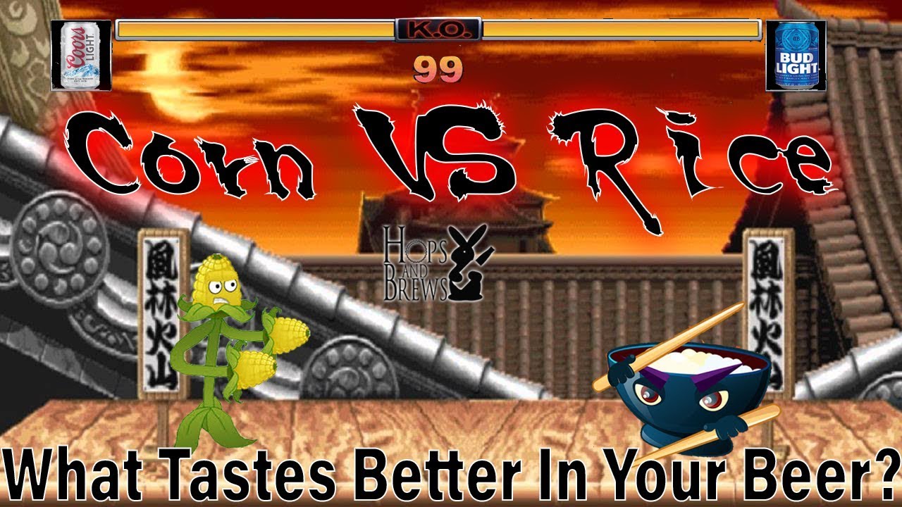 Corn Vs Rice, What Taste Better In Your Beer? YouTube
