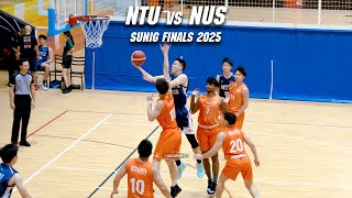 CARL DROPPED 23 IN THE FINALS 🤯 | SUNIG 2025 FINALS NTU VS NUS