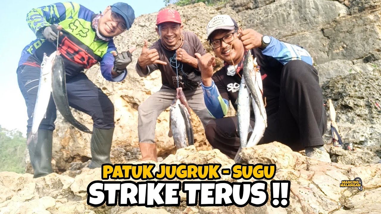 ROCK FISHING SPOT TEBING JUGRUK ( PATHUK SUGU ) - PANTAI KONDANG MERAK - MM Eps. 183