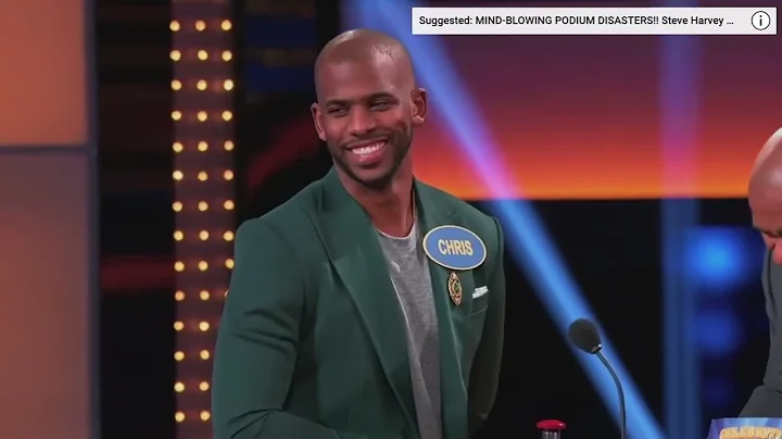 Steph Curry & Chris Paul face off! | Celebrity Family Feud