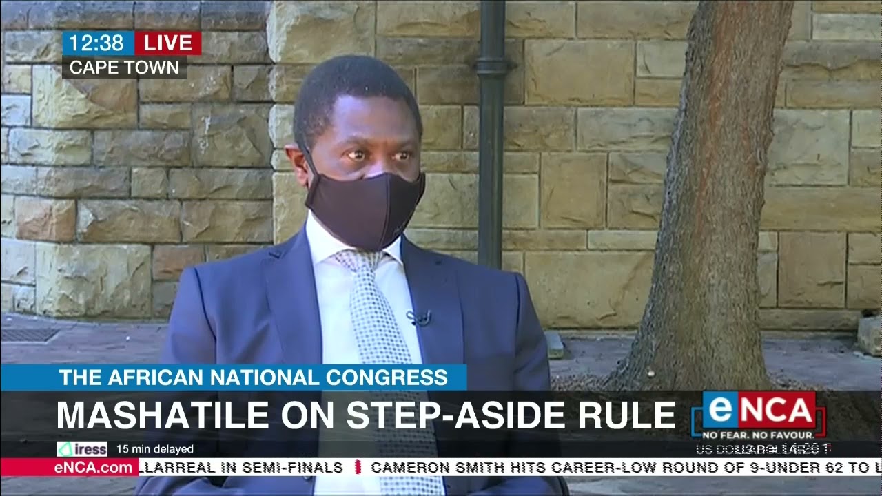 African National Congress | Mashatile on step-aside rule