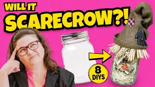 Will It Scarecrow?! 8 Genius Dollar Tree Fall DIY Hacks