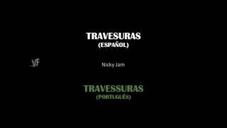 Travesuras - Nicky Jam - Letra/Tradução