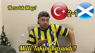 TÜRKİYE İSKOÇYA MAÇI SONRASI TAKIMLAR!