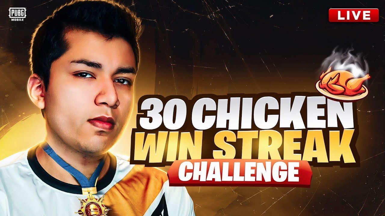 🔴30 WINS IN A ROW CHALLENGE | RANK PUSH 🔥 | PUBG MOBILE LIVE - YouTube