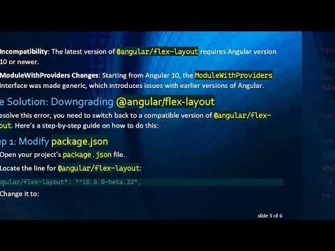 Fixing the NGCC failed Error in Angular Projects