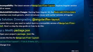 Fixing the NGCC failed Error in Angular Projects