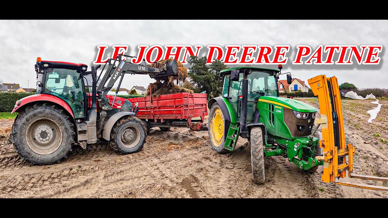 TRANSPORT DE PAILLE POUR NETTOYER UNE PARCELLE YouTube