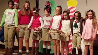Addy's Christmas program HOW THE GRINCH STOLE CHRISTMAS  Dec 7 2016