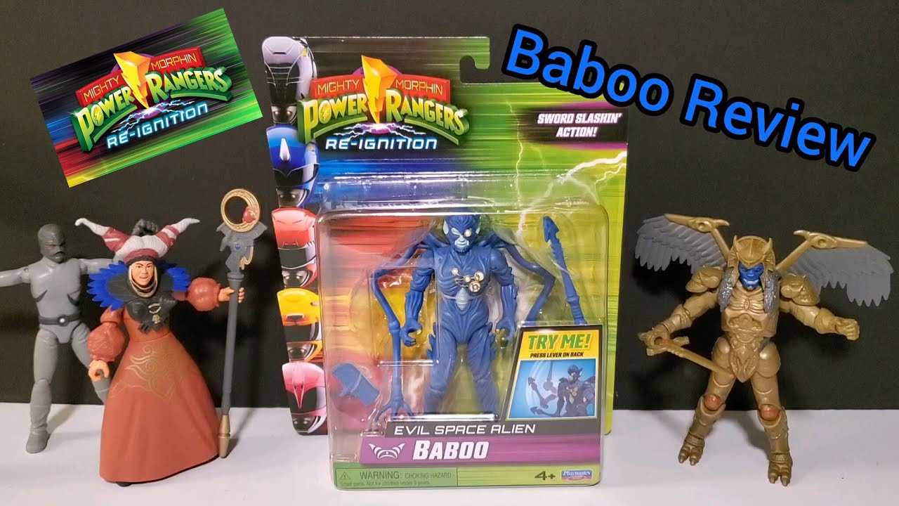 Power Rangers Reignition Evil Space Alien Baboo Review