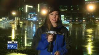 Flooding at Lambeau Field