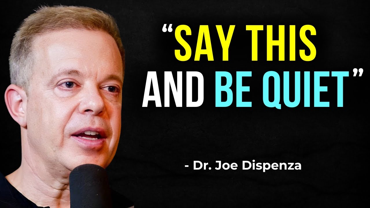 ПРОИЗНЕСИТЕ ЭТИ 3 СЛОВА, И ЭТО ПРОЯВИТСЯ ЗА 1 ДЕНЬ! — Д-р Джо Диспенза