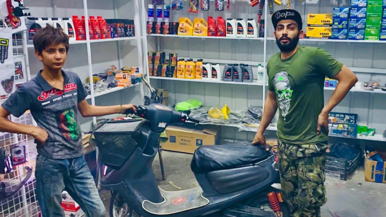 تجفيت دراجه منغولي 60 cc بتفصيل شرح حول البوشه والبستم او السلندر تطبيق على كل مكينه 60