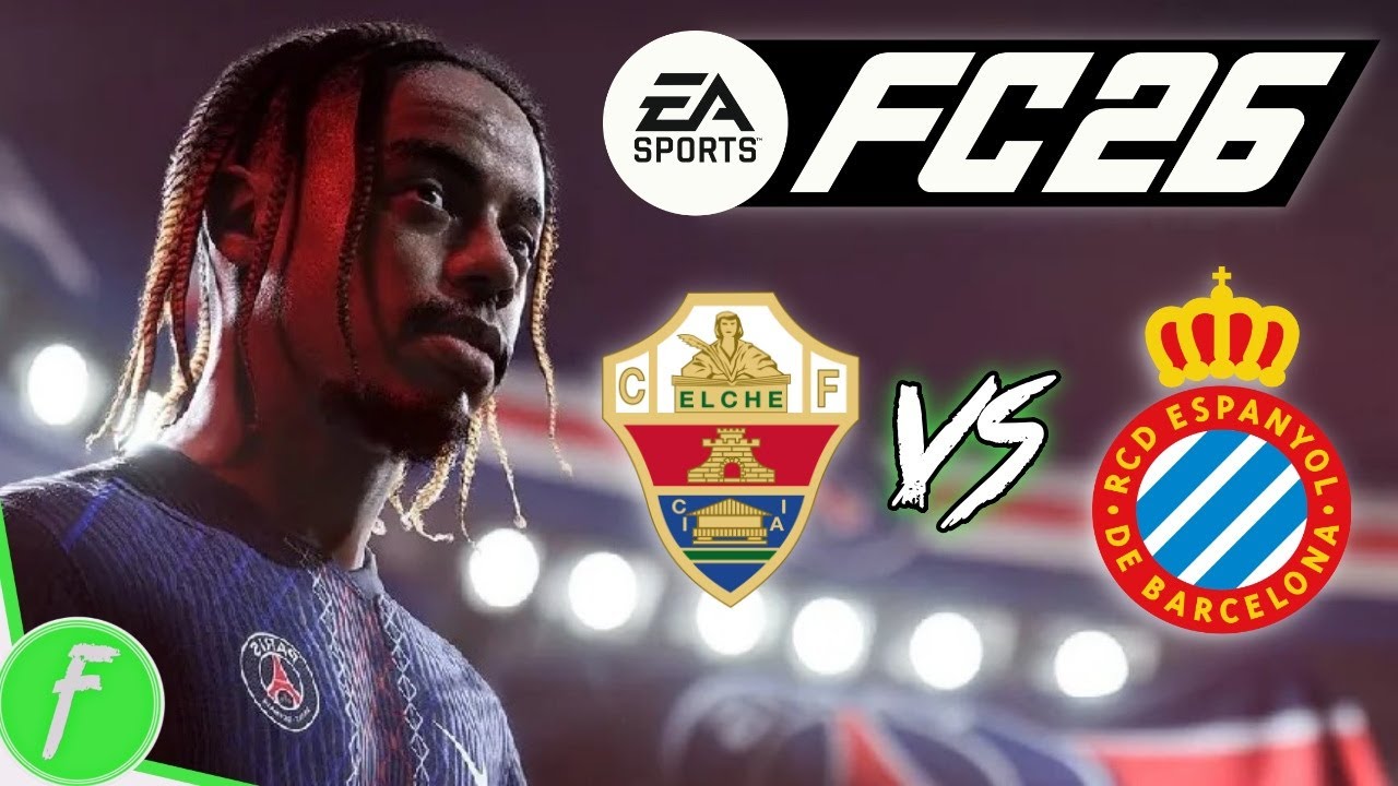 EA Sports FC 26 Elche CF VS RCD Espanyol Gameplay HD (PC) | NO ...
