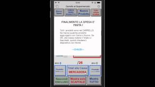 Programma Lista della Spesa per iPhone/iPad screenshot 5