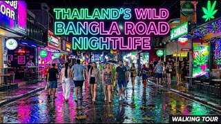 4K HDR | Thailand nightlife | Phuket Thai nightlife | Bangla Road 🛣️ Patong Beach road [ ASMR] 