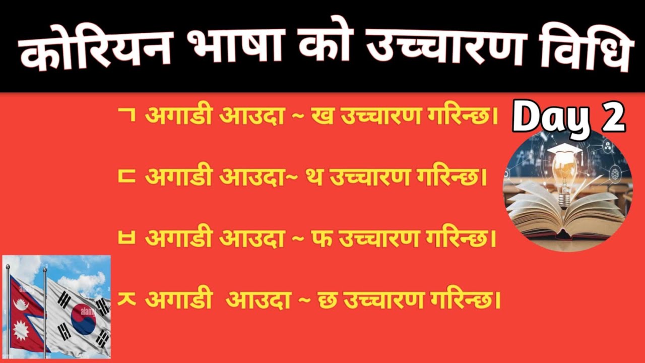 कोरियन भाषाको उच्चारण नियम (Day-7)/ Korean pronunciation rules /Hangul 한글/ 