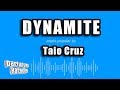 Taio cruz  dynamite karaoke version