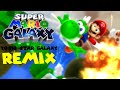 Yoshi star galaxy  super mario galaxy 2 remix