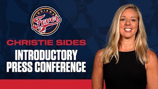 Christie Sides Introductory Press Conference | Indiana Fever