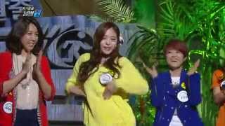 [HIT] 손나은의 다리 상처, 김종국 '쳐다보질못해~' 위기탈출 넘버원.20140407