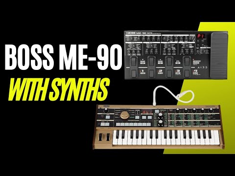 Boss ME-90 For Synths? YES!