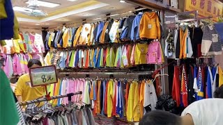 广州沙河服装市场童装专区十几块钱就能买一套款式多还很好看